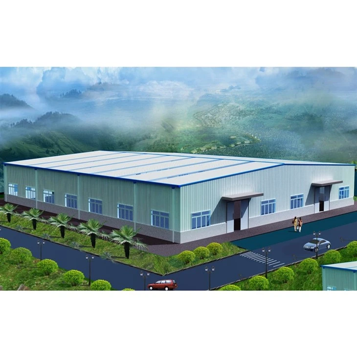 Steel Frame Building Prefab Warehouse